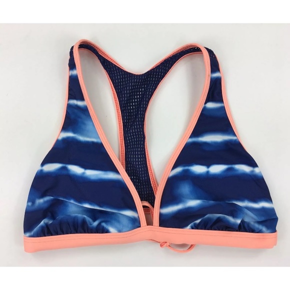 Splendid Other - Splendid Womens D Cup Blue Tie Dye Bikini Top
